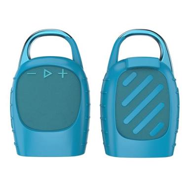 Imagem de Capa protetora de silicone compatível com JBL Clip 5 portátil Bluetooth alto-falante bolsa de transporte suporte