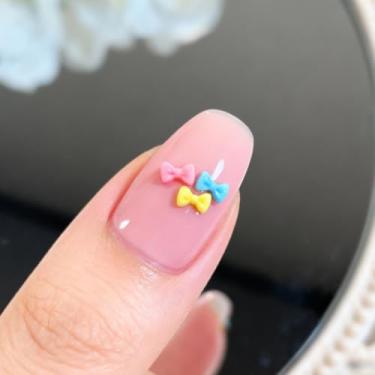 Imagem de Canetas de unhas 3D decorações coloridas coração arco lua estrela para arte de unhas DIY suprimentos de design acessórios