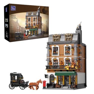 Imagem de PANTASY Baker Street 221B Apartment Adult Building Block Set Architecture Modular Model, Sherlock Holmes Fans' Collectible Brick Kit Creativity Exquisitely Replica Assembly Toy for Home and Office