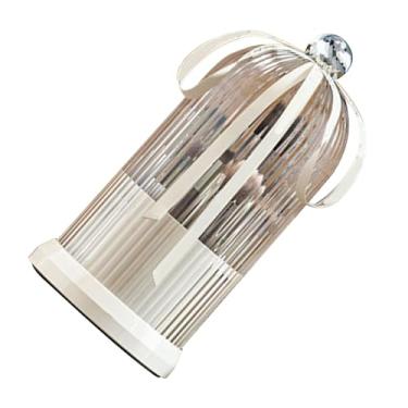 Imagem de ZJchao Porta-canetas Giratório Organizador de Mesa Rotativo de 360 ​​graus Pincel de Maquiagem Armazenamento Porta-lápis Cosmético Organizador de Papelaria de Plástico para Decoração