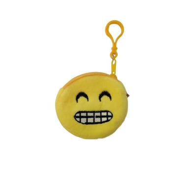 Imagem de Chaveiro Porta Moeda Emoji Divertido Smile - Wellmix