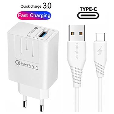 Imagem de Carregador Turbo Usb Tipo C Qualcomm 3.0 Sumexr Compativel Com Celular LG V60 Q61,7 G7 G8s