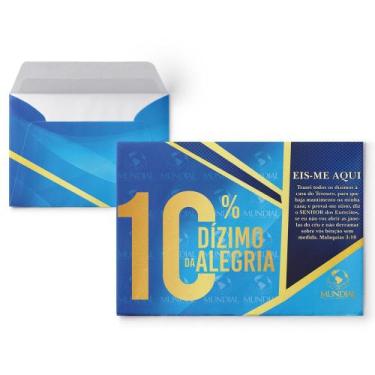 Imagem de Envelope Colado Dízimo IMPD  100 Unidades - no-brand
