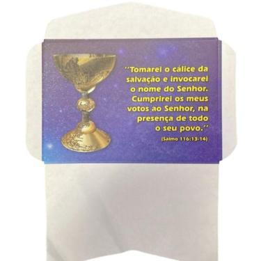 Imagem de Envelope Aberto Salmo 116 - Dízimo/Oferta - 100 Unidades - no-brand