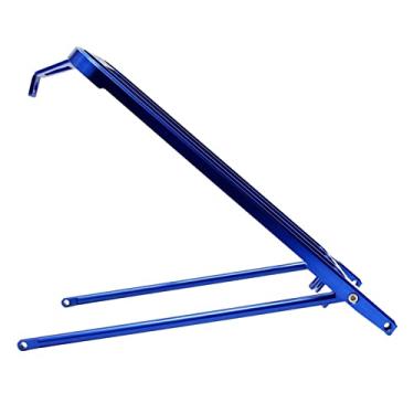 Imagem de Suporte de transporte de bagagem para assento traseiro de bicicleta de liga de alumínio para Brompton - Rack de gabião montado em estrutura resistente para frete, turismo e viagens, acessórios de