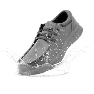 Imagem de FINKOKO Tênis de caminhada resistente à água Zapatos Trabajo à prova d'água para cozinha, Fk01 | Preto, 9 Wide