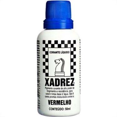 Imagem de Corante Xadrez Azul 50Ml Para Tinta - Kit C/12 - XADREZ CORANTE, Azul