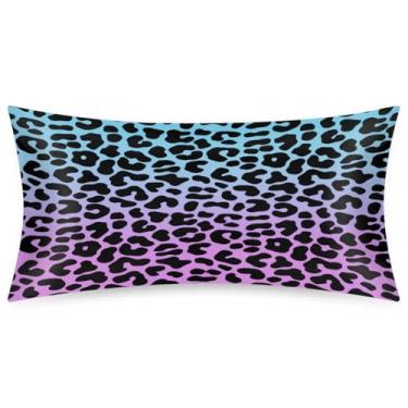 Imagem de Fronha King Size de cetim de seda para cabelo e pele, capa de almofada macia, antiderrapante, refrescante, arte gradiente, com fecho de envelope para dormir, mulheres, homens, crianças, 50,8 x 101,6