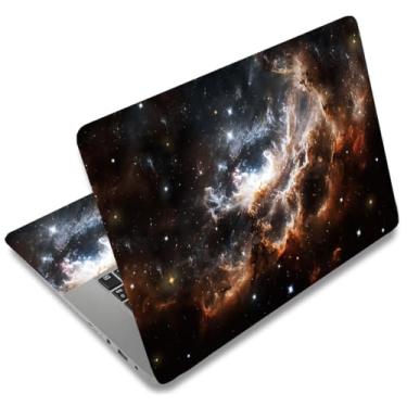 Imagem de SUPERDANT Adesivo de pele de laptop céu estrelado Galaxy Universal Laptops Notebook Skin Sticker 30 ~ 15,6 polegadas capa de laptop adesivos removíveis à prova d'água protetor personalizado