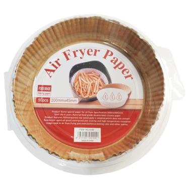 Imagem de Para Airfryer,100 Unidades Não Branqueadas Para Cozinha - Folhas Para Micro-Ondas,Para Batatas Fritas Legumes Aniversário Feriados Reuniões Familiares Eventos Escolares Chá Da Tarde