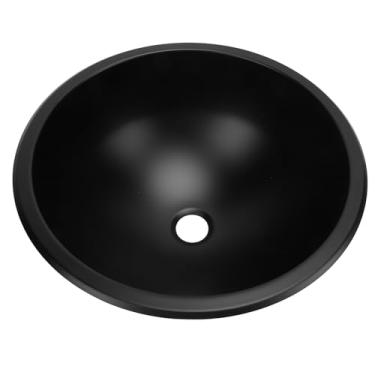 Imagem de Ymiko Tigela de Pia Redonda de Aço Inoxidável de 12 Polegadas Com Dreno de 40 Mm para Trailer, Barco, Bacia Utilitária de Cozinha Compacta para Trailer para Uso Em Caravana e Motorhome