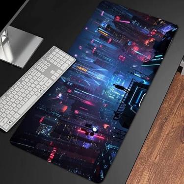 Imagem de Mouse Pad Gamer Vários Modelos Diversos Populares Pop (Cyberpunk | 1933,90x55cm)