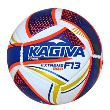 Imagem de Bola de Futsal Infantil Kagiva F5 Extreme Pro Sub 13 25, Branco, Azul