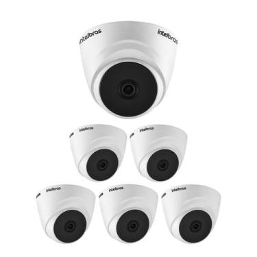 Imagem de Kit 6 Câmeras HDCVI 2 Megapixels Full HD 20m VHL 1220 D G8 Intelbras