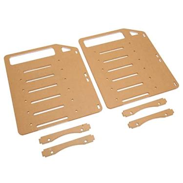 Imagem de Pissente Suporte de Disco Rígido DIY Em Acrílico Multicamadas Com Furos de Montagem Precisos para Discos Rígidos de 3.5 Polegadas e Ventiladores de 8cm, Perfeito para Construtores e (6 Camadas)