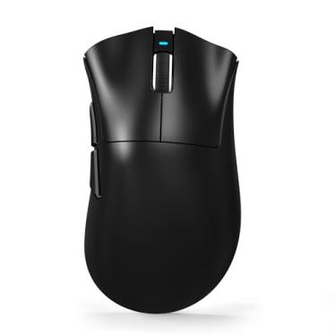 Imagem de MAMBASNAKE Mouse para jogos sem fio Attack Shark V3, sensor óptico ajustável 25K DPI PAW3311, ergonômico de 62 g, leve, 5 botões programáveis, bateria de 500 mAH, 2,4G/BT/USB-C com fio para PC