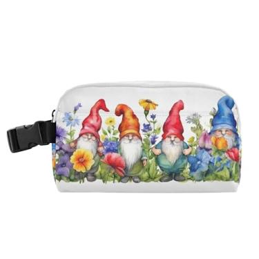 Imagem de Burbuja Lancheira Gnomos em Flores Silvestres para Mulheres e Homens, Mini Lancheira Isolada Reutilizável, Lancheira Portátil para Trabalho, Viagem, Piquenique