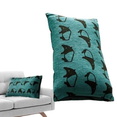 Imagem de Capas De Almofada,35,8 X 59,9 Cm Suprimentos De Feriados Com Animais E Divertidos | Fronha de Almofada Decorativa,para Ano Novo Festas Leitura Massagem Jogos Sofá Cadeira Chão Escritório