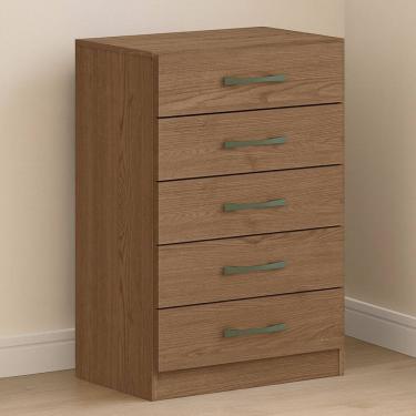 Imagem de Cômoda 5 Gavetas Solution Móveis Castro