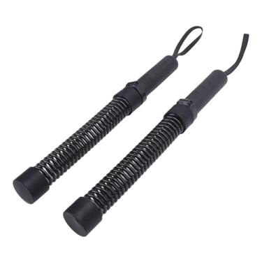 Imagem de Serounder 2 Peças de Corda de Batalha Sem Corda, de Treinamento de Exercícios de Mola Portátil de Material Premium para Treino de Ginástica Em Casa, Pesada para Iniciantes de Fitness e Atletas