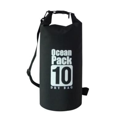 Imagem de Mochila Dry Bag Bolsa de Ombro para Natação Camping Rastreamento Córrego Deslocamento Esportes com Costura Alta Frequência PVC Flutuante Homens Mulheres