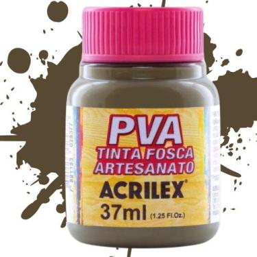 Imagem de Tinta PVA Fosca para Artesanato 37ml Acrilex - Cores Quentes - 03240, 