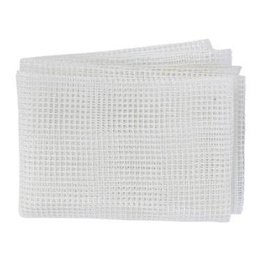 Imagem de Naroote Feito à Mão crochê Tapete Malha Pano Tecelagem Kit Prático Casa Têxtil Diy Artesanato Fibra de Vidro 59.1x39.4in (Fibra de vidro + metal 2)