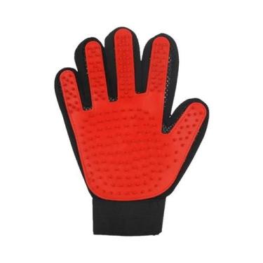 Imagem de Luvas De Silicone Multicoloridas Para Remoção De Pelos De Animais De E