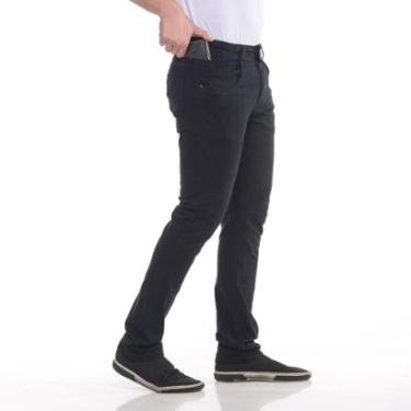 Imagem de Calça Masculina Jeans Skinny  Calça Social Slim-Masculino