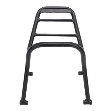 Imagem de aqxreight Prateleira de Suporte para Bagageiro Traseiro de Motocicleta, Suporte de Extensor de Cauda de Ferro Resistente, Substituição para Speed ​​400 T4 2024-2025 Garantindo F Rack de Bagagem