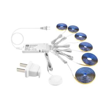 Imagem de Fita LED COB De Madeira Inteligente Branca Neutra Quente 320 LEDs/m Co