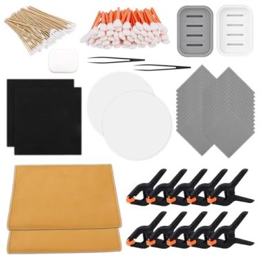 Imagem de Kit Limpeza de Cartas com 210 Peças, Ferramenta de Reparo e cuidado para Cartas TCG Acessórios Limpeza Colecionáveis para Colecionadores