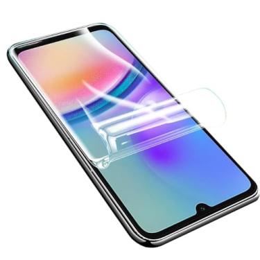 Imagem de LXEEOLX [Pacote com 2 protetores de tela para Samsung Galaxy A15 4G/5G, protetor de tela de TPU flexível não quebrável de alta sensibilidade (vidro não temperado)