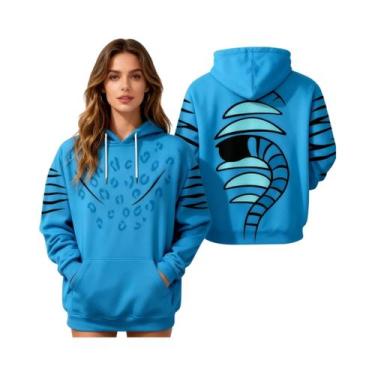 Imagem de Moletom Oversized Feminino Com Estampa 3D, Estilo Coreano, Moda De Caç