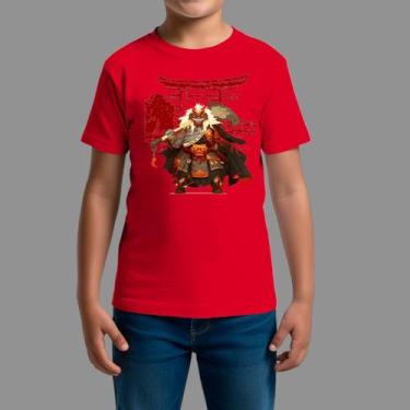 Imagem de Camisetas Infatil 100% Algodão Casual Estilosa Gola Redonda Toki Sinis