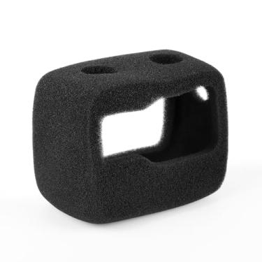 Imagem de Capa Windslayer para Insta360 Ace Pro/Ace, moldura preta, acessório de redução de ruído de vídeo