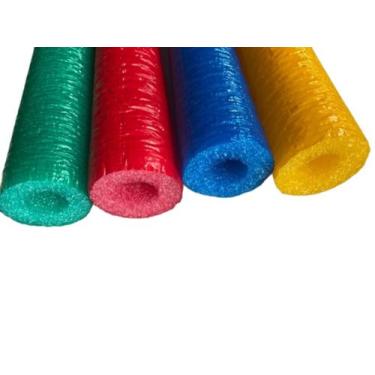 Imagem de Kit Com 36 Triângulos + 12 Isotubo Blindado Para Cama Elástica - ISOTU