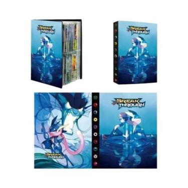 Imagem de Álbum De Cartas Pokémon Charizard Pikachu GX EX 240 Peças, Pasta Organ