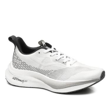 Imagem de Tênis Esportivo Pegada Feminino em Tecido Off White 290802-01-Feminino