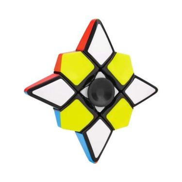 Imagem de Cubo Mágico 3D Puzzle Spinner 1X3X3 Brinquedo Antiestresse Para Alívio