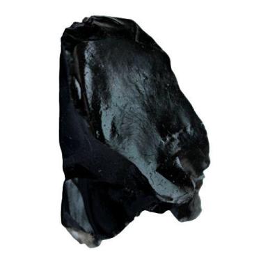 Imagem de Onix Preto Pedra Bruto Natural P de 25 a 50mm Classe B - CristaisdeCur
