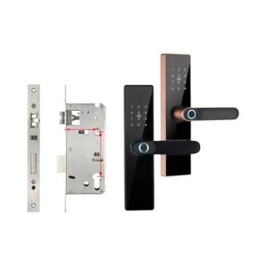 Imagem de Fechadura De Porta Inteligente WiFi CDOK Tuya Com Desbloqueio Remoto P