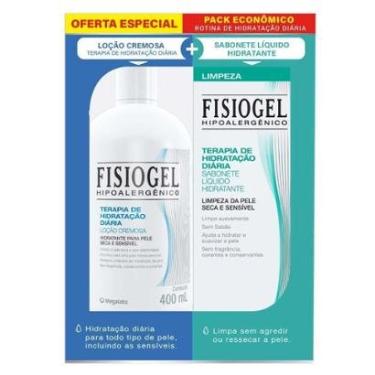Imagem de Fisiogel Kit – Loção Cremosa + Sabonete Líquido Kit-Unissex