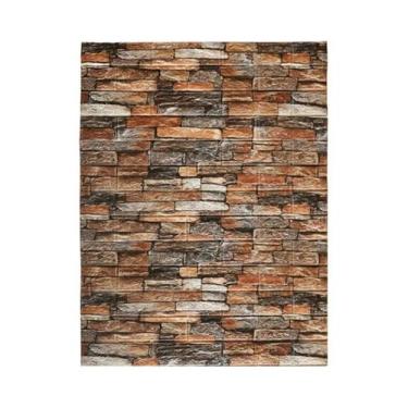 Imagem de Painéis De Parede Com Padrão De Tijolo 3D 70cm X 1m Papel De Parede DI