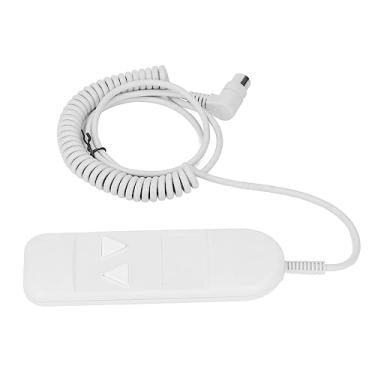Imagem de aqxreight Substituição de Controle Manual de Cadeira de 8 Pinos e 2 Botões - Controle Remoto Universal para Poltronas Reclináveis ​​com Cabo Enrolado, Função para Cima/para Baixo, Fácil Instalação,
