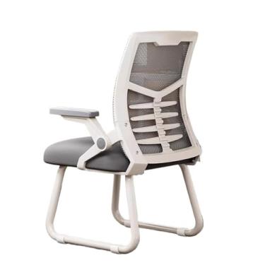 Imagem de Cadeira de escritório cadeira de escritório com encosto alto cadeira de mesa ergonômica cadeira de mesa de malha respirável grande e alta reclinável confortável cadeira de escritório em casa cadeira