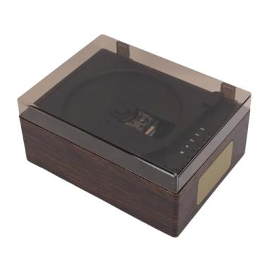 Imagem de Dpofirs Leitor de CD Vintage Alto-falantes Duplos 5.1 | Estéreo Portátil retrô, Suporta CD MP3 WMA, Entrada USB AUX, Controle Remoto, Som Sem Perdas, Reprodução de 2 Horas para áudio Doméstico e