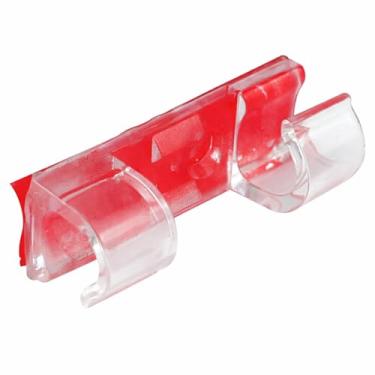 Imagem de Clips Organizador Fixador Adesivo 100 peças Cabos Fios Parede