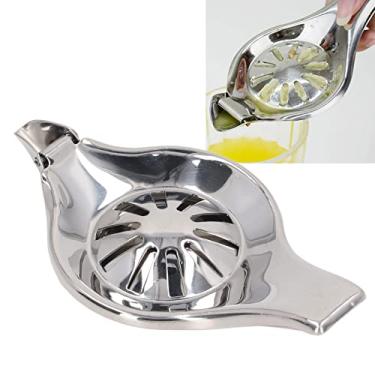 Imagem de Extrator de suco limão manual em aço inoxidável 304 prensa cítricos espremedor laranja e fácil usar limpar ferramenta cozinha portátil a frio para ext