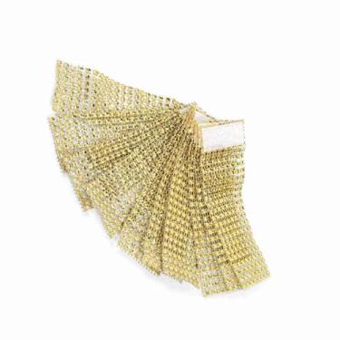 Imagem de Generic Anel de Guardanapo Diamante Malha Envoltório Fita para Casamento 50 Pçs Natal Cadeira Faixa Titular 8 Linhas Durável Reutilizável para Festa de Natal (50 unidades)